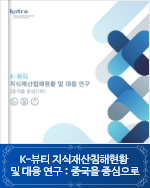 K-뷰티 지식재산침해현황 및 대응 연구 : 중국을 중심으로